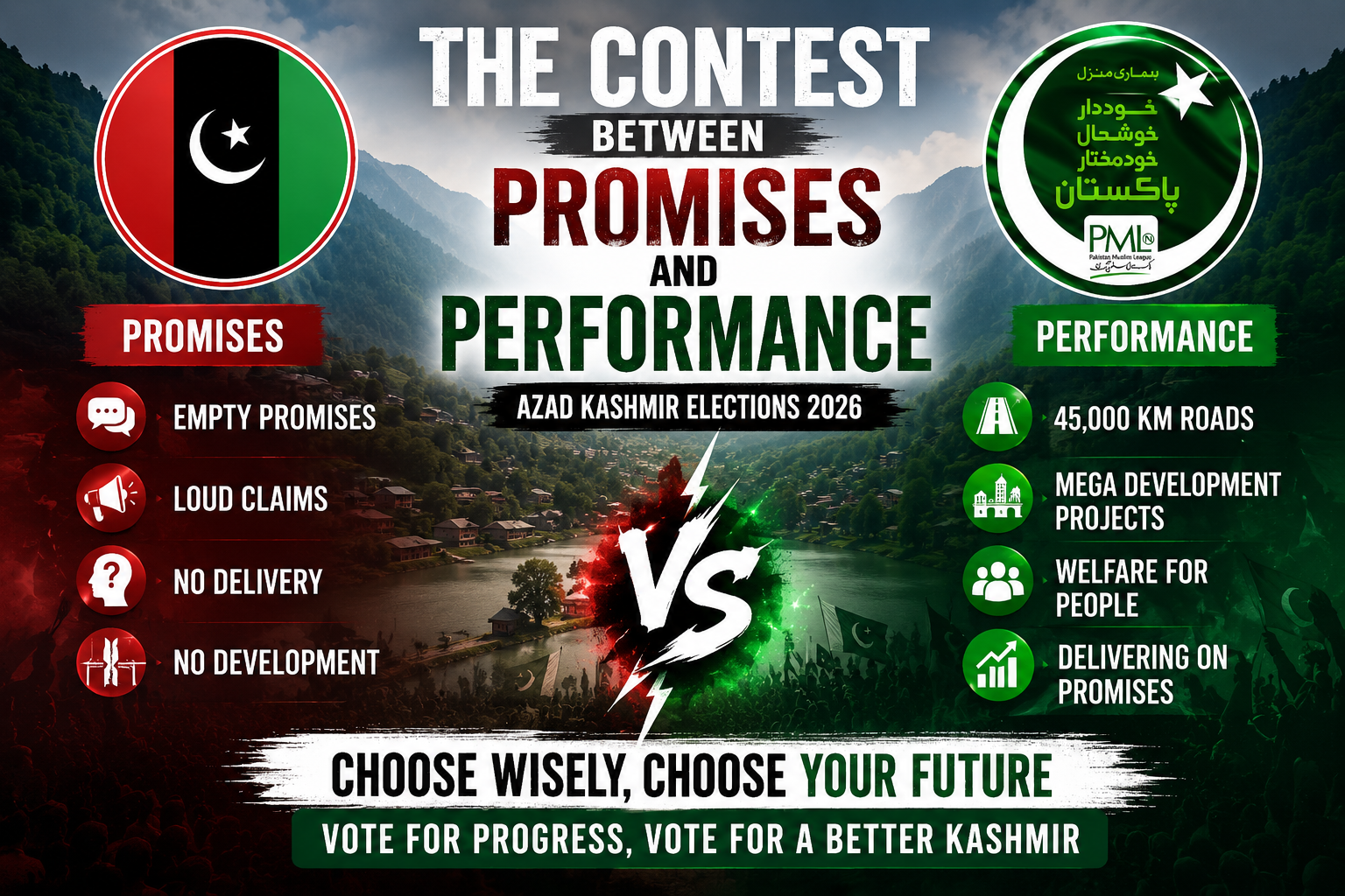 Kashmir Votes for Tomorrow: A Contest Between Promises and Performance