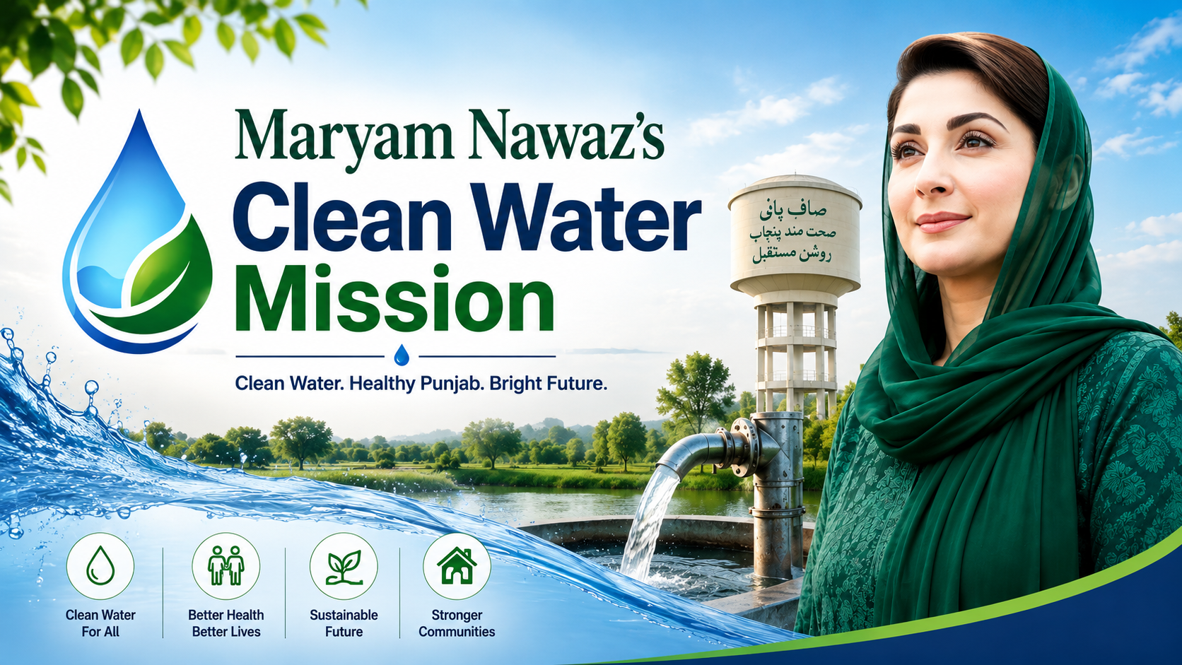 Answering South Punjab’s Thirst: Maryam Nawaz’s Clean Water Mission