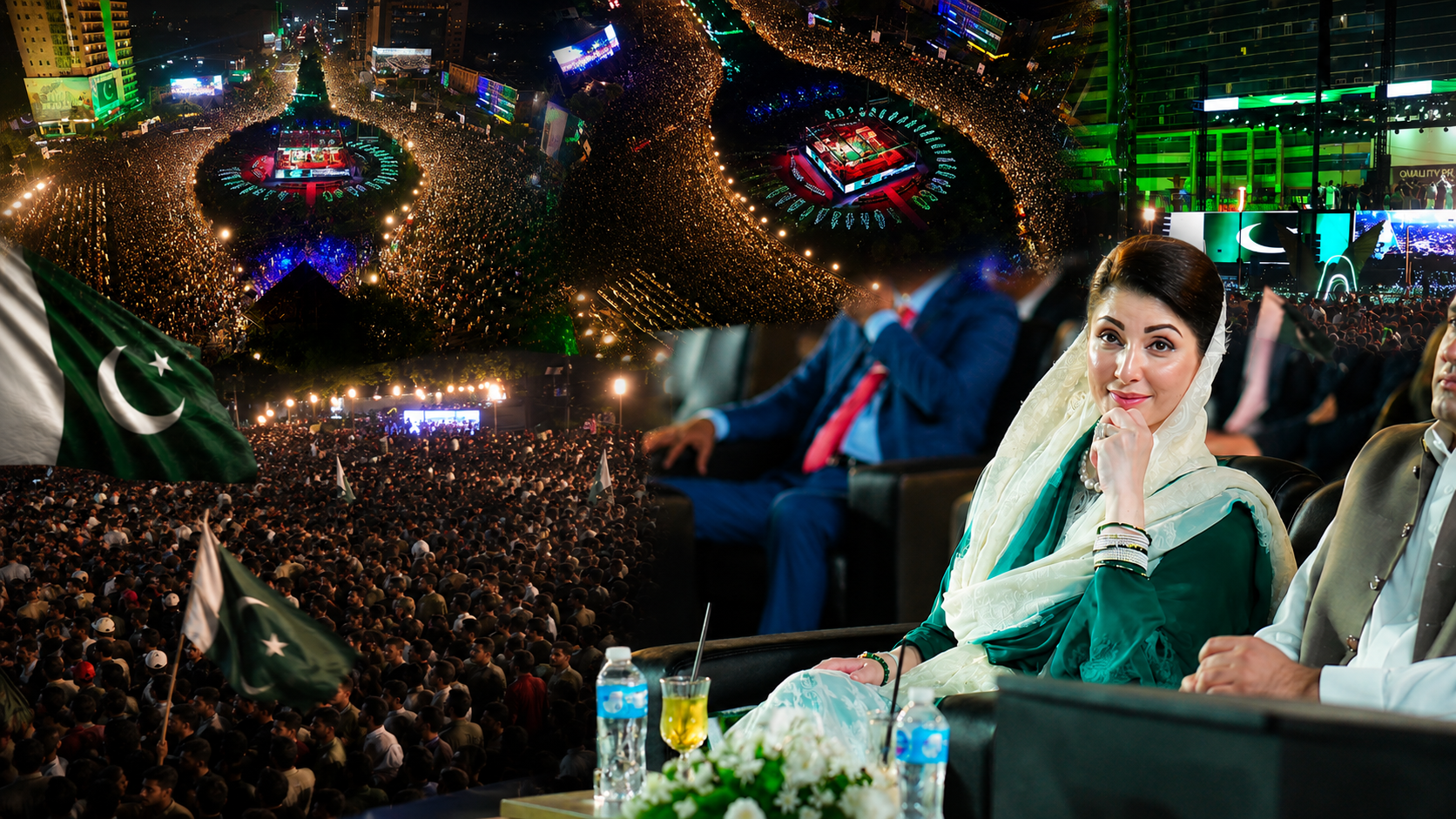 Maryam Nawaz Brings One Flag. One Nation. One Celebration. Together.